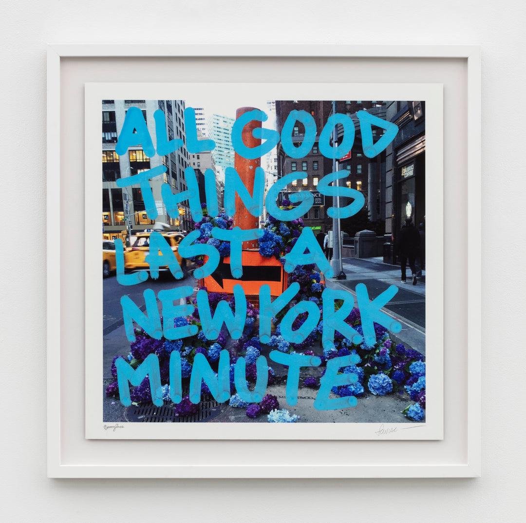 All Good Things Last A New York Minute