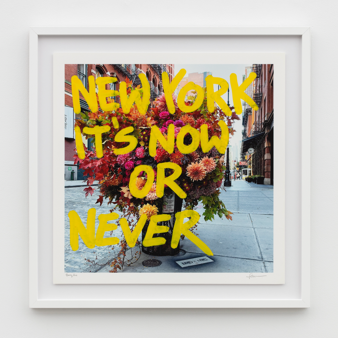 New York It's Now Or Never